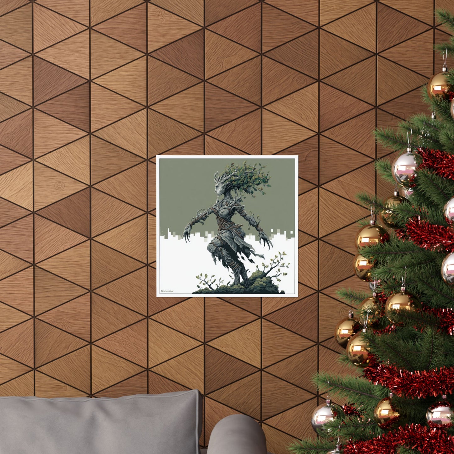 Whimsical Nature Art Prints, Stylish Home Decor, Eco-Friendly Wall Art, Greenery Lover Gift, Fantasy Vertical Posters