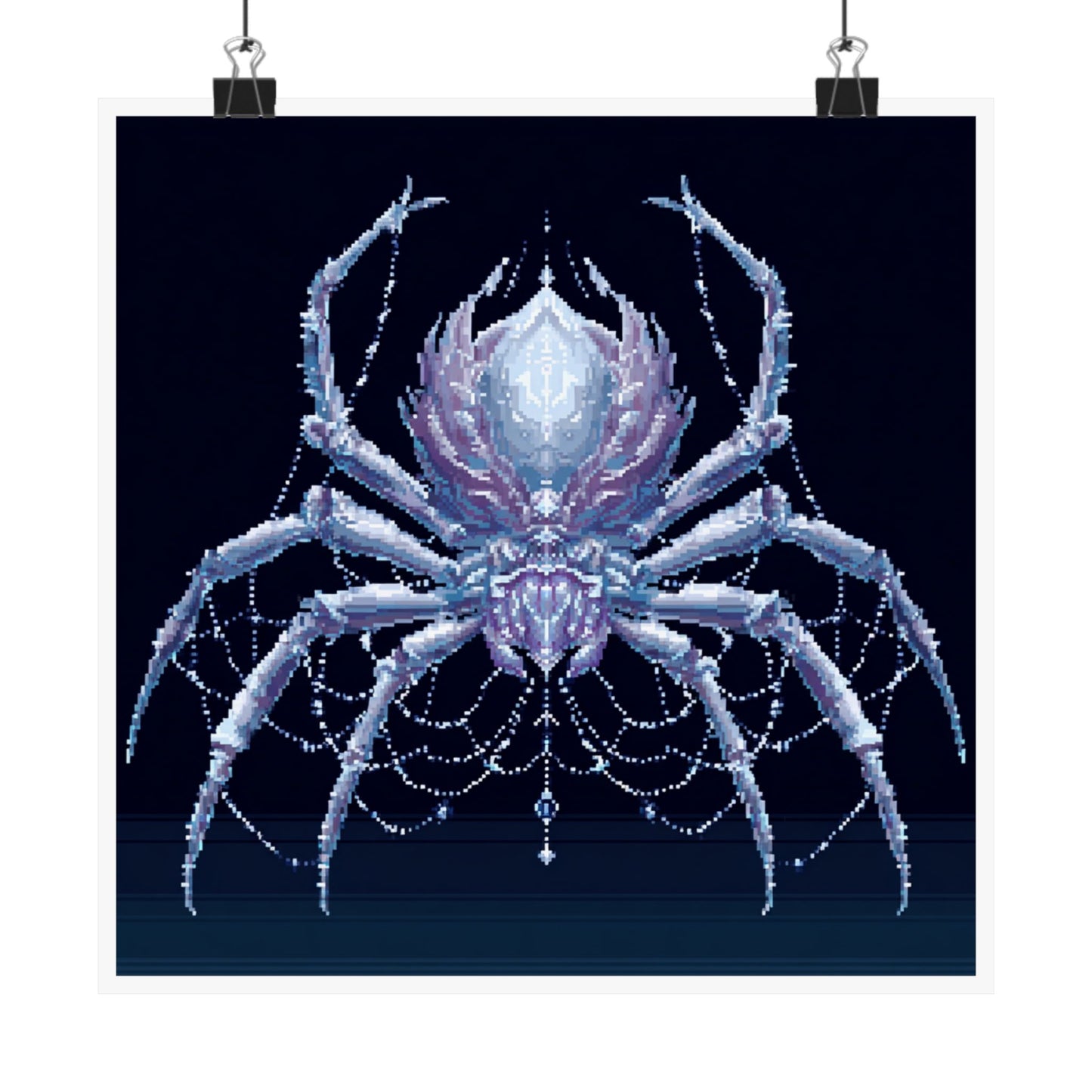 Elegant Spider Art Print, Gothic Wall Decor, Home Office Art, Halloween Decor, Dark Aesthetic Poster, Gift for Horror Fans