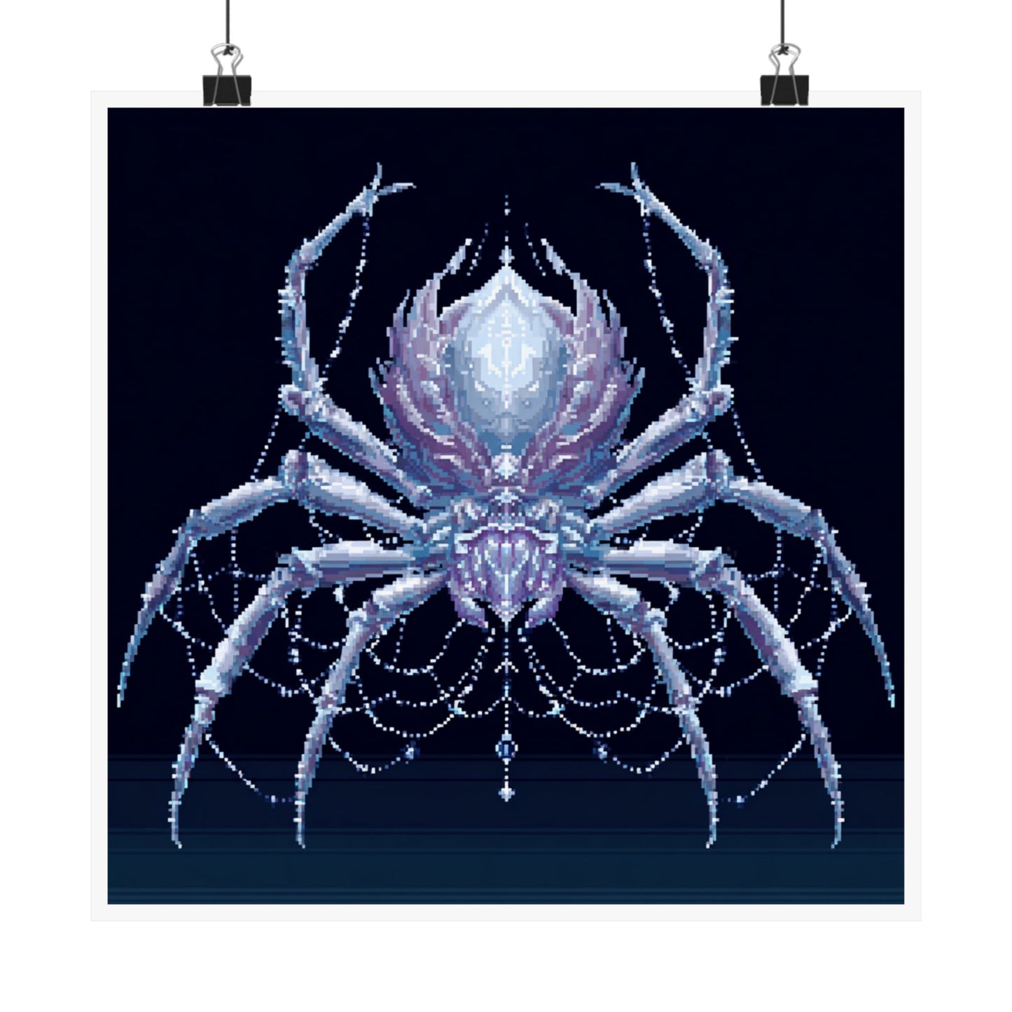 Elegant Spider Art Print, Gothic Wall Decor, Home Office Art, Halloween Decor, Dark Aesthetic Poster, Gift for Horror Fans