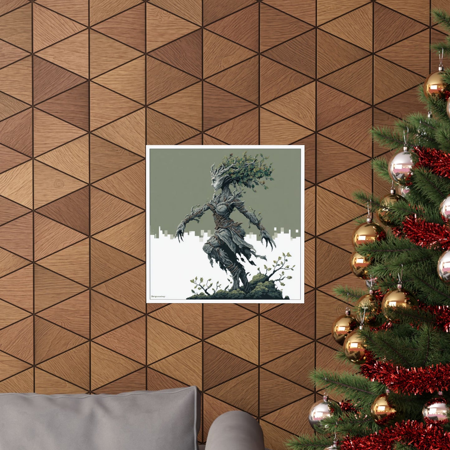 Whimsical Nature Art Prints, Stylish Home Decor, Eco-Friendly Wall Art, Greenery Lover Gift, Fantasy Vertical Posters