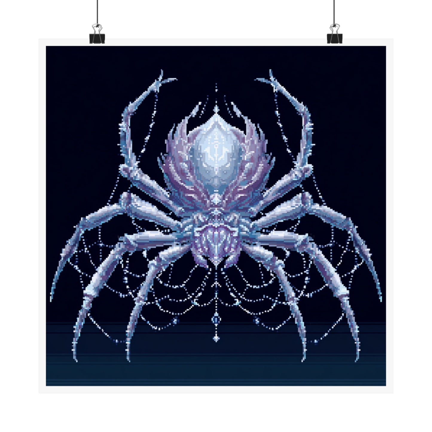Elegant Spider Art Print, Gothic Wall Decor, Home Office Art, Halloween Decor, Dark Aesthetic Poster, Gift for Horror Fans