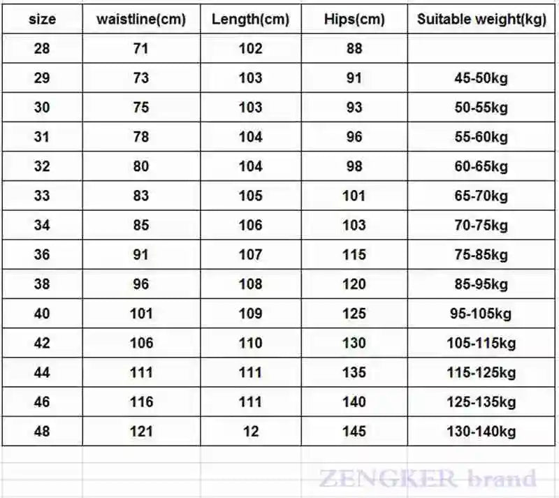 Spring jeans men's stretch blue men's high waist 130kg plus size XL oversized people slim long pants 48 46 44 42 40 38 36