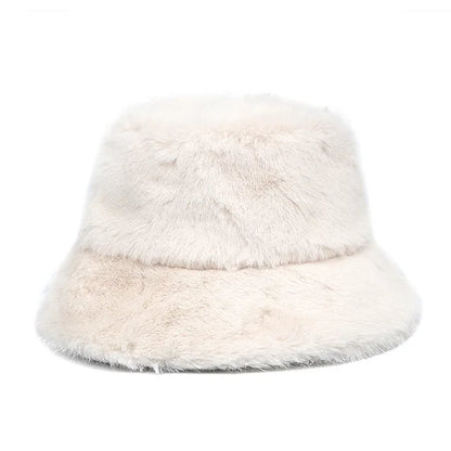 Faux Fur Fisherman Hat