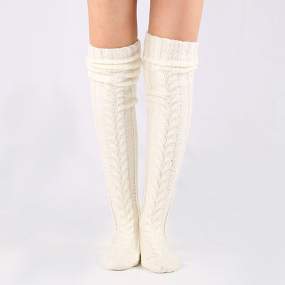 Knitting Knee Length Stockings