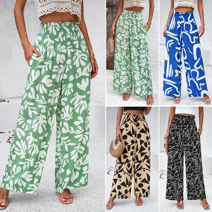 elegance printed slacks