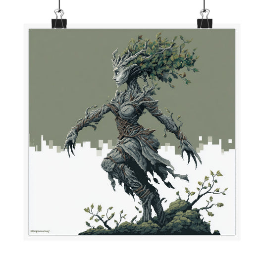 Whimsical Nature Art Prints, Stylish Home Decor, Eco-Friendly Wall Art, Greenery Lover Gift, Fantasy Vertical Posters