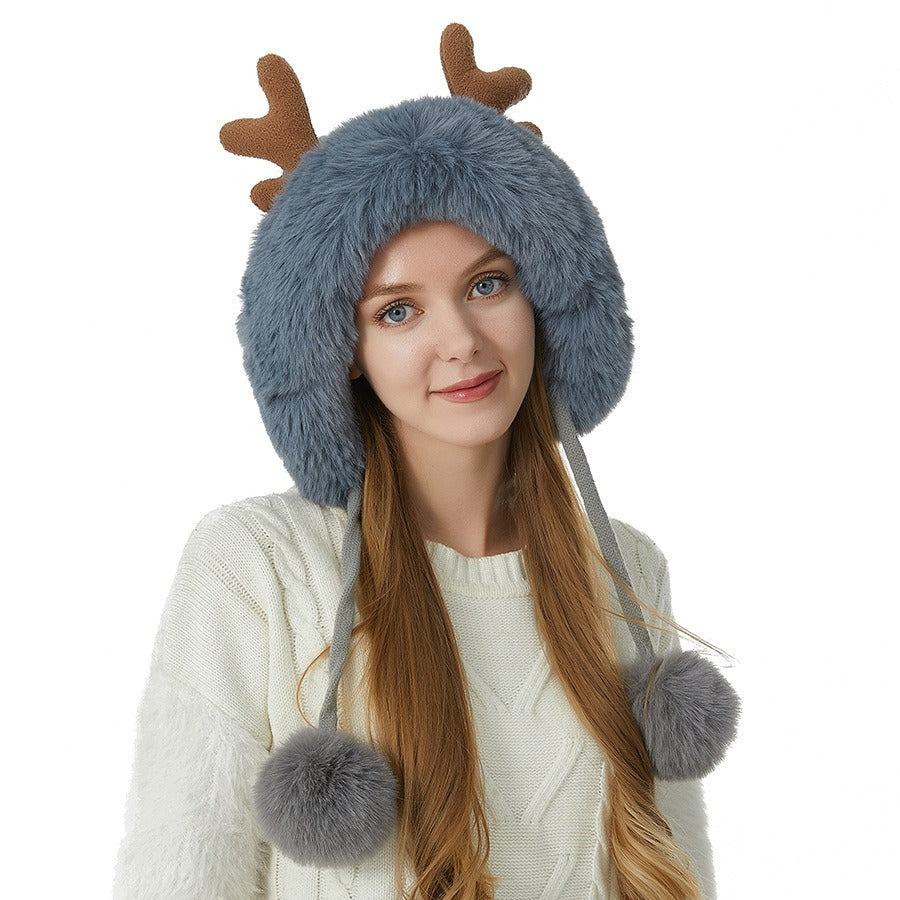 Cute Deer Horn Hat