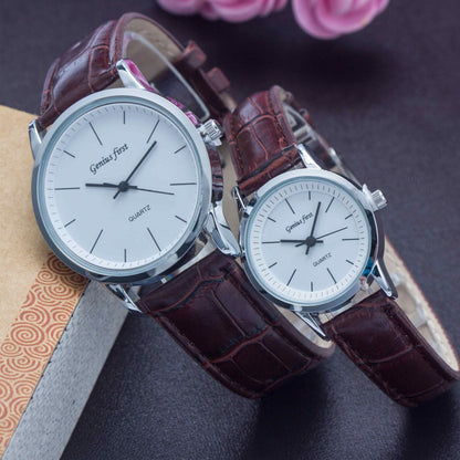 Couple Watch Fashion Belt Student Watch Business Men's Watch Quartz Watch Women Watches