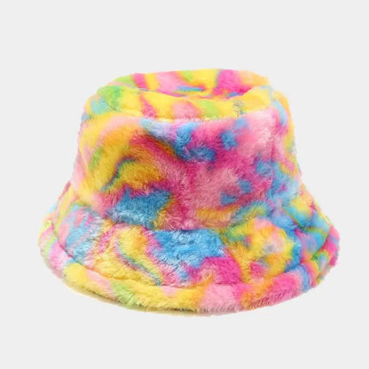 Faux Fur Fisherman Hat