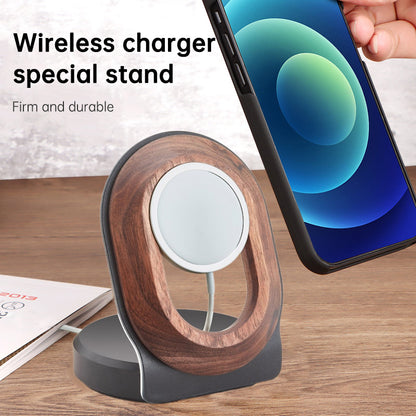 Walnut Wireless Magnetic Charger