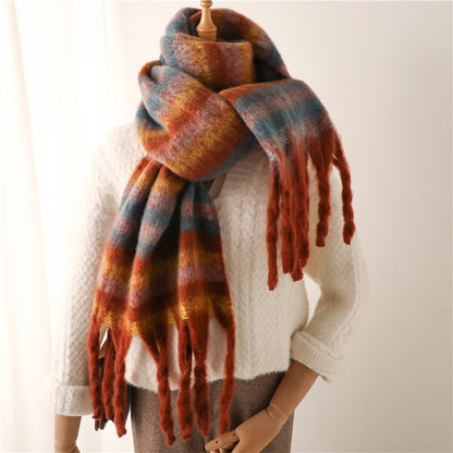 Thick Striped scarf