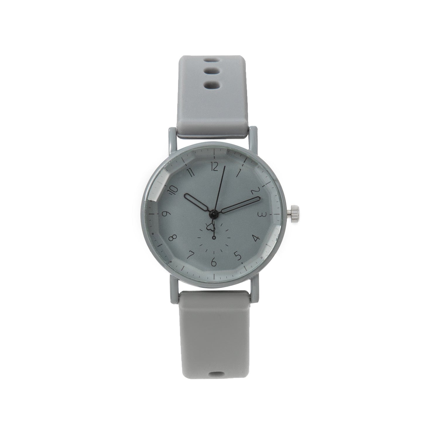 New College Style Silicone Watch Minimalist Macaron Small Fresh Digital Face Hollow Needle Student Watch