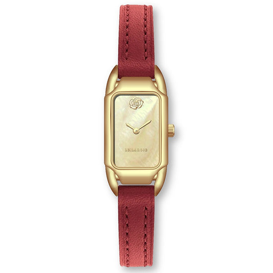 Women's Watch Brand Counter Brand Authentic Fashion Small Square Core Women's Watch Quartz Watch Popular