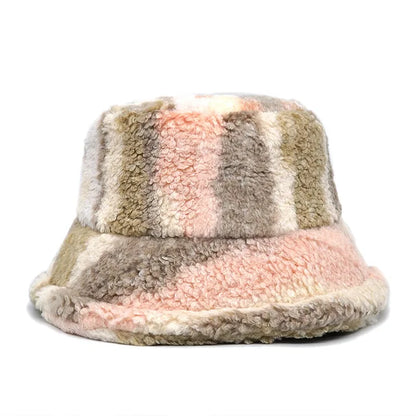 Faux Fur Fisherman Hat