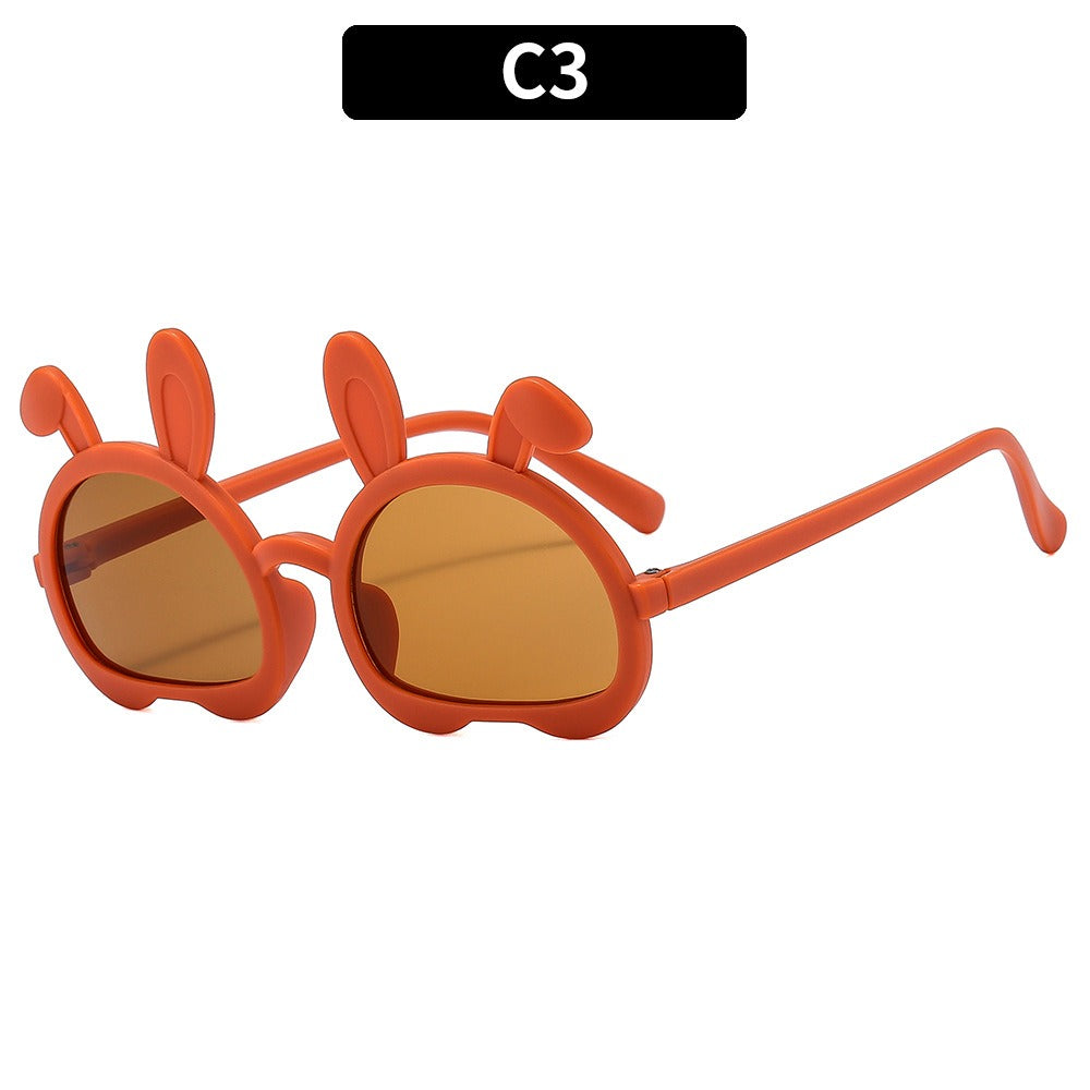 Rabbit Ear Children's Cute UV Protection Fashion Sunglasses New Cartoon Men's and Women's Sunglasses