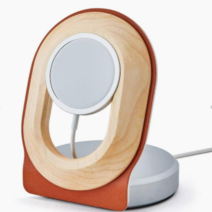 Walnut Wireless Magnetic Charger