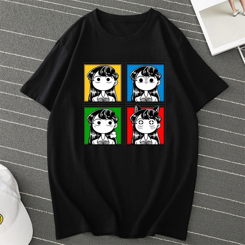 Komi Cant Communicate Komi Shouko t-shirt clothes male japan