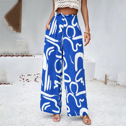 elegance printed slacks