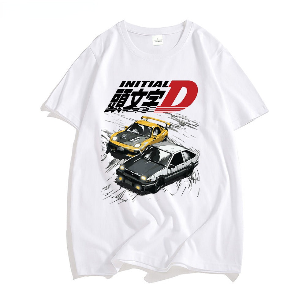 AE86 Japan Anime Initial D T-shirt