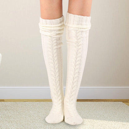 Knitting Knee Length Stockings