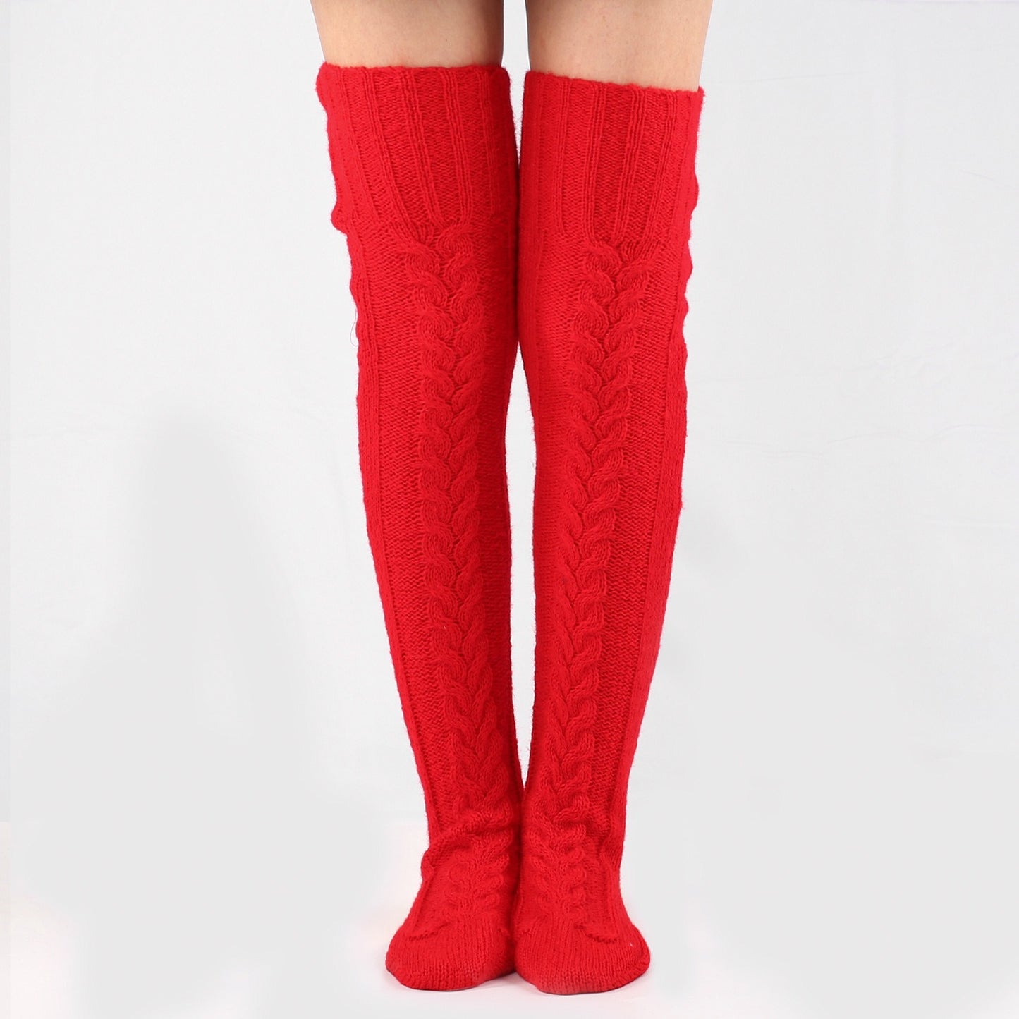 Knitting Knee Length Stockings