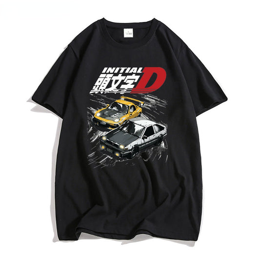 AE86 Japan Anime Initial D T-shirt