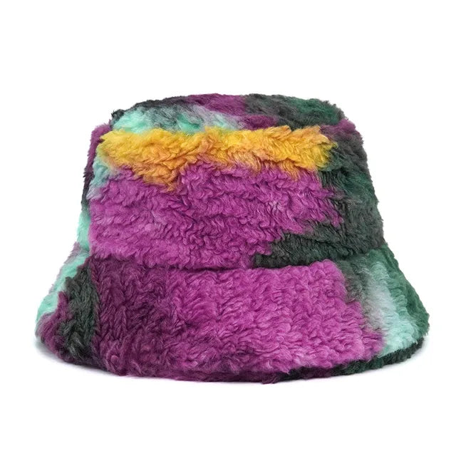 Faux Fur Fisherman Hat