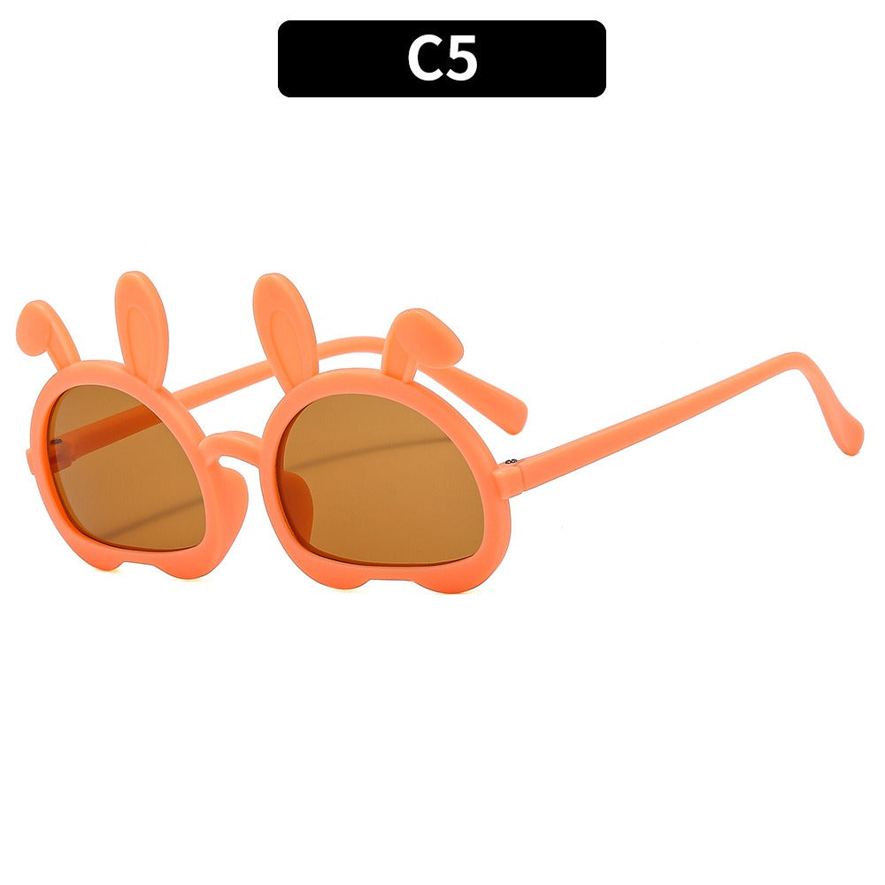 Rabbit Ear Children's Cute UV Protection Fashion Sunglasses New Cartoon Men's and Women's Sunglasses