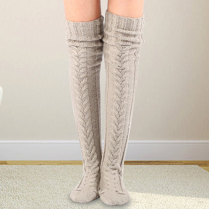 Knitting Knee Length Stockings