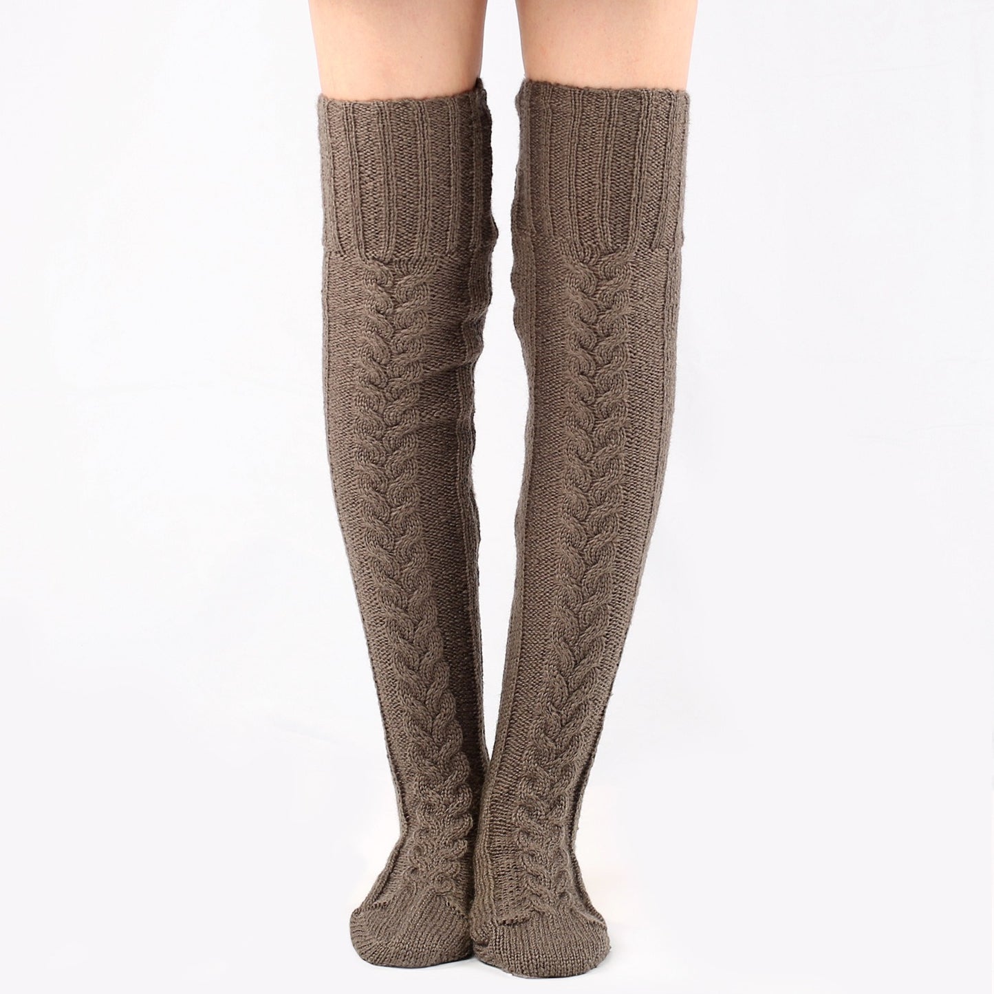 Knitting Knee Length Stockings