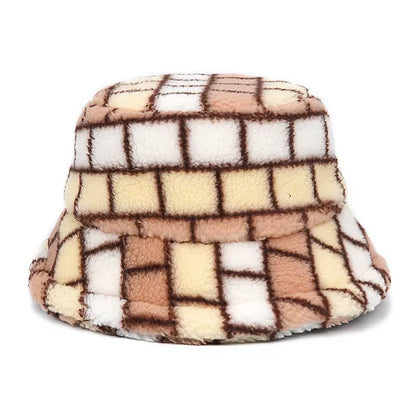 Faux Fur Fisherman Hat