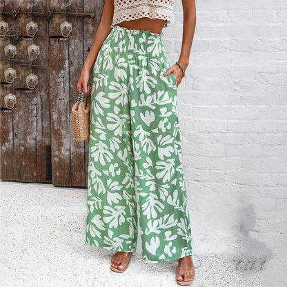 elegance printed slacks