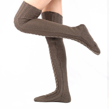 Knitting Knee Length Stockings