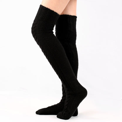 Knitting Knee Length Stockings