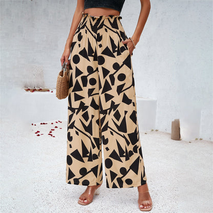 elegance printed slacks