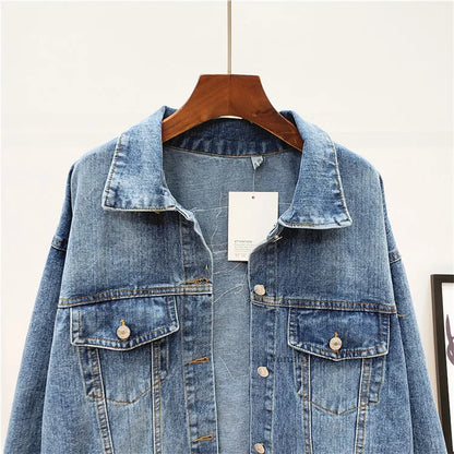 Denim Vintage Long Jean jacket