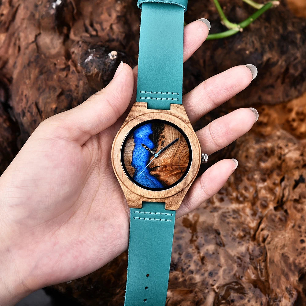 Unique Wooden Couple Watches