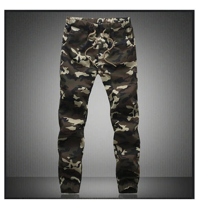 M-5XL 2024 Mens Boutique Autumn Pencil Harem Pants Men Camouflage Military Pants Loose Comfortable Cargo Trousers Camo Joggers