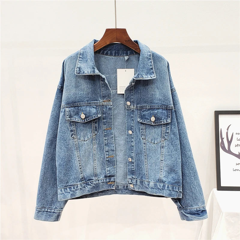 Denim Vintage Long Jean jacket